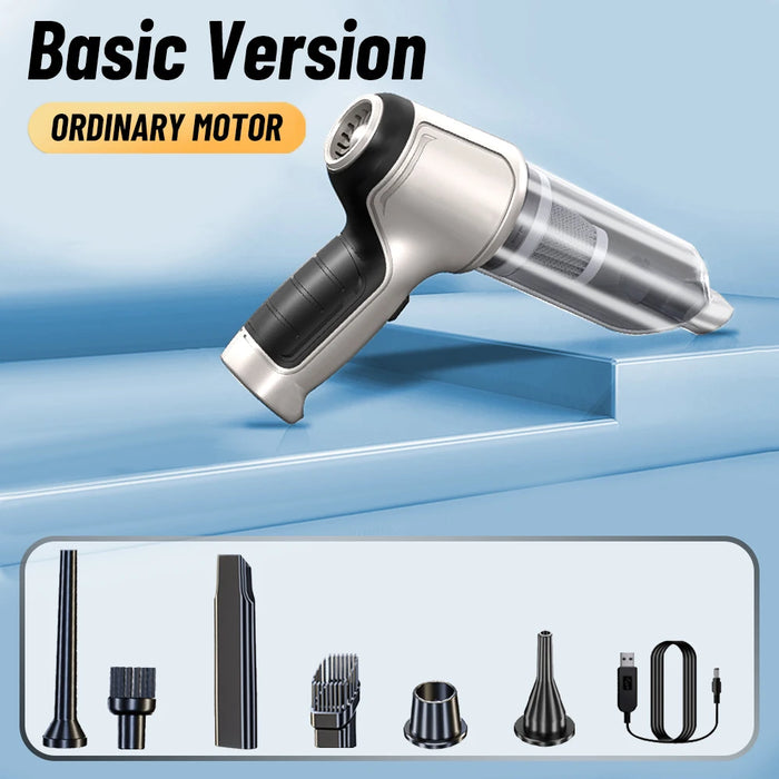 Powerful Wireless Car Vacuum Cleaner Strong Suction Home Appliance Gift