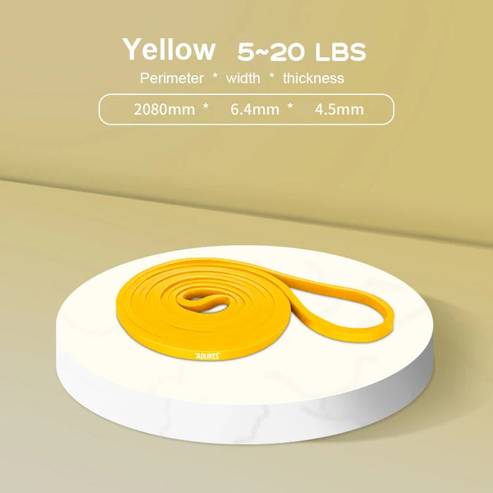 Resistance Band For Pull Up Assistance Heavy Duty Workout Stretch Fitness Assist