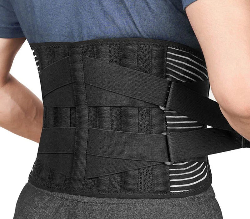 6 Stays Lower Back Brace For Gym Pain Relief