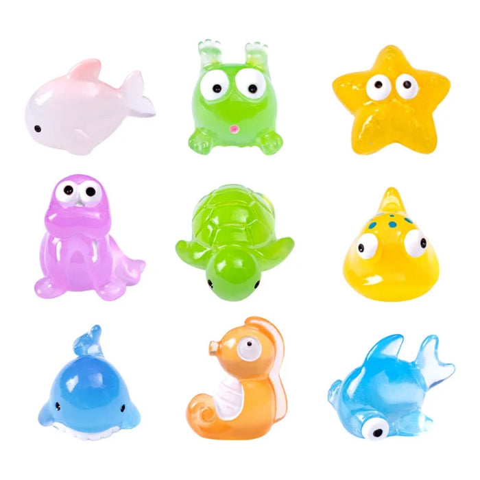Tiny Ocean Resin Sea Animals For Diy Fish Tank Or Garden