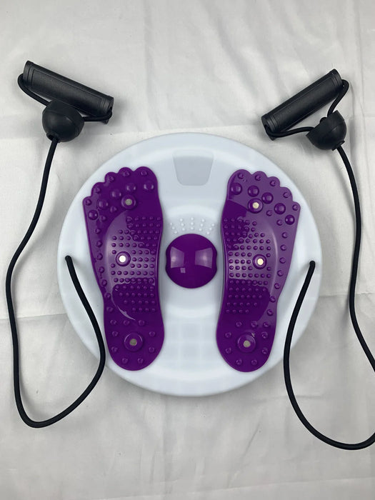 Portable Waist Twisting Disc With Foot Massage