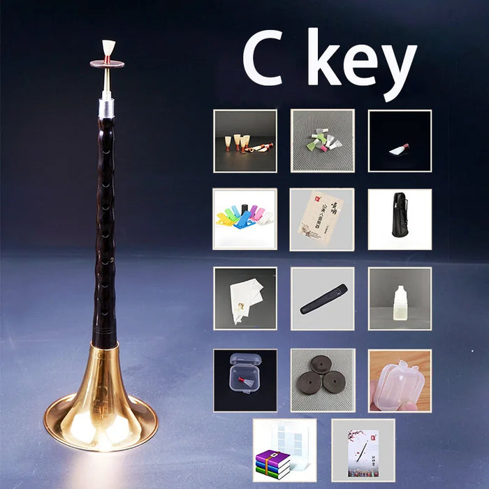 Traditional Chinese Ebony Suona Set For Beginners And Adults