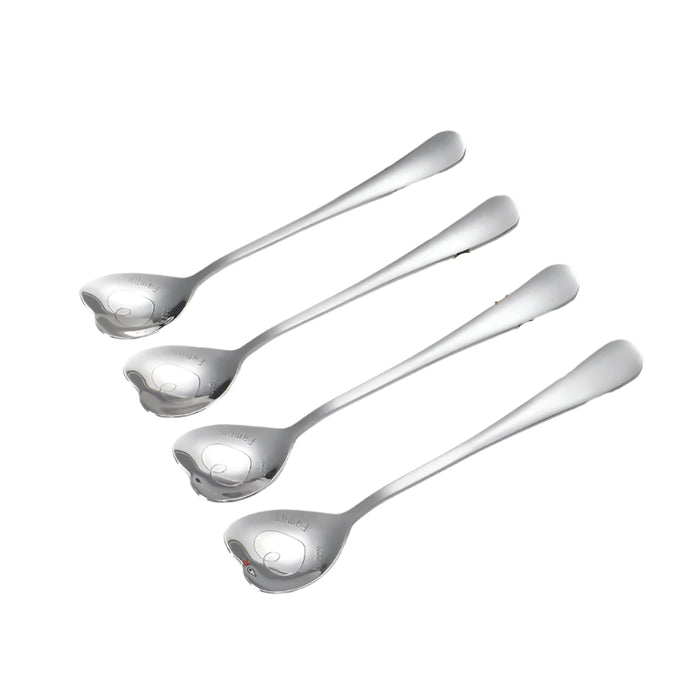 2 / 4 / 6 Piece Stainless Steel Love Spoon Set Perfect For Mother S Day & Holiday Parties