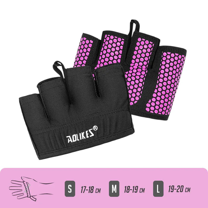 Crossfit Workout Gloves For Men & Women Half Finger Design