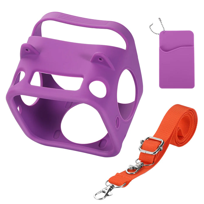 For Yoto Mini Silicone Case Protective Cover With Lanyard Anti-Drop Audio Music Player Protective Sleeve Case For Yoto Mini