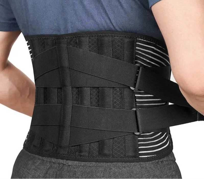 6 Stays Lumbar Support Belt For Gym Pain Relief