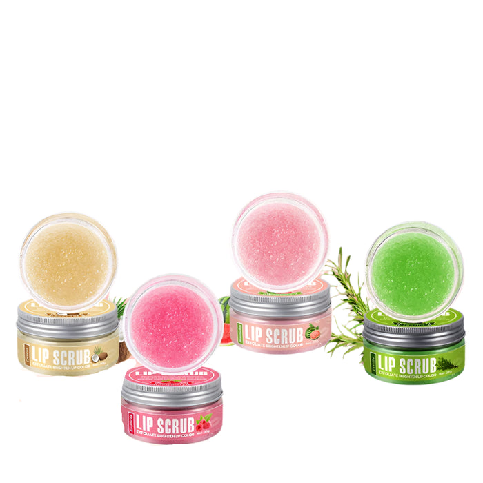 30G Lip Scrub Raspberry Vanilla Coconut Watermelon Exfoliating & Moisturizing