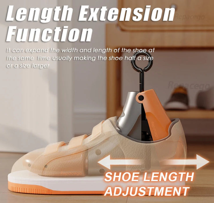 Unisex 2 Pieces Universal Adjustable Length Width High Low Top Shoes Stretcher Expander Extender Keeper Tree