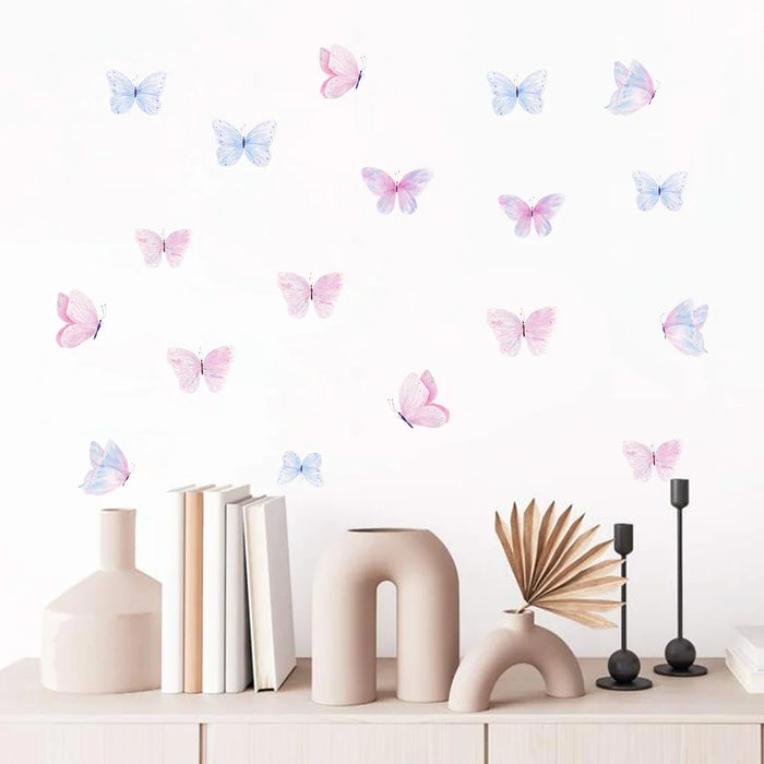 Charming Butterfly Wall Decals For Girls Room