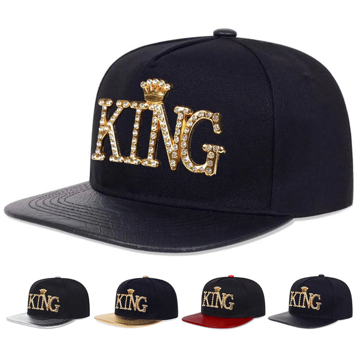Adjustable King Drill Hip Hop Hat For Outdoor Activities