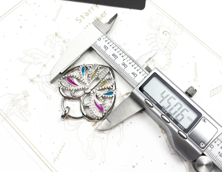 925 Sterling Silver Boho Butterfly Pendant Gift For Women