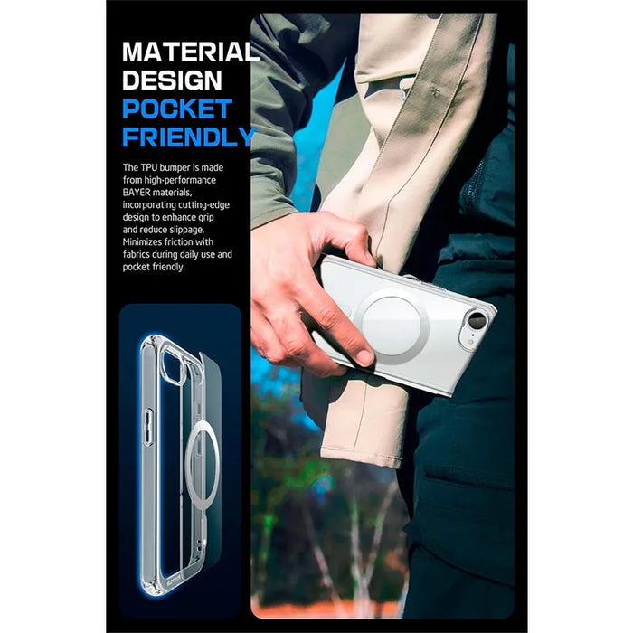 For Iphone 16E 6.1 Inch 2025 Ub Mag Slim Shockproof Protective Magnetic Phone Case Compatible With Magsafe