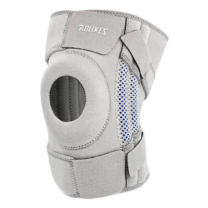 Knee Brace With Side Stabilizers & Gel Pads Pain Relief & Fast Recovery For Men & Women