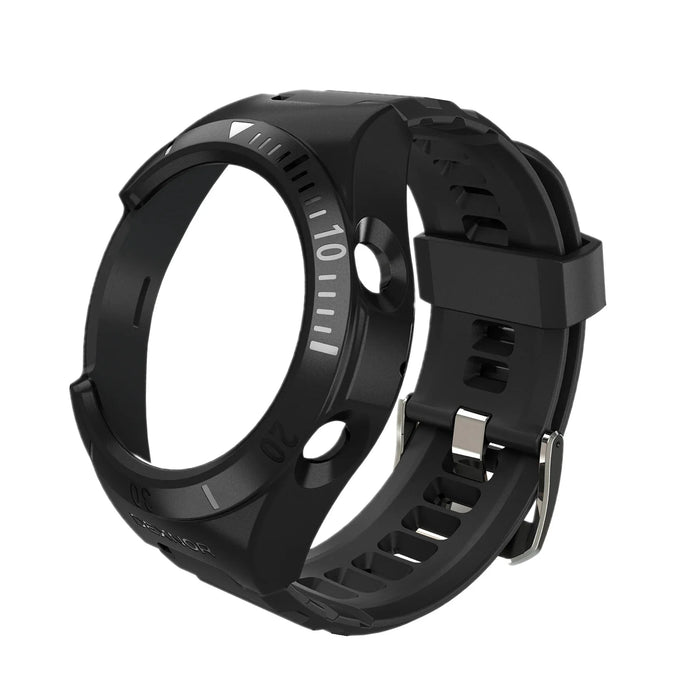 For Galaxy Watch 3 45Mm Adjustable Watch Band Rugged Grade Shockproof Uni-Body Design Strap Case