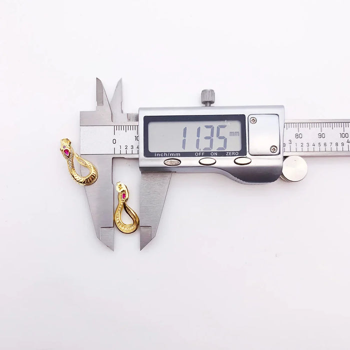 925 Sterling Silver Boho Snake Hinged Hoops Fine Jewelry For Women