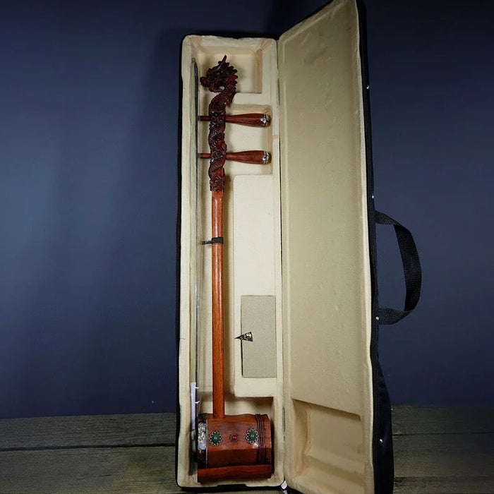 Traditional 2 String Rosewood Erhu For Adult Beginners