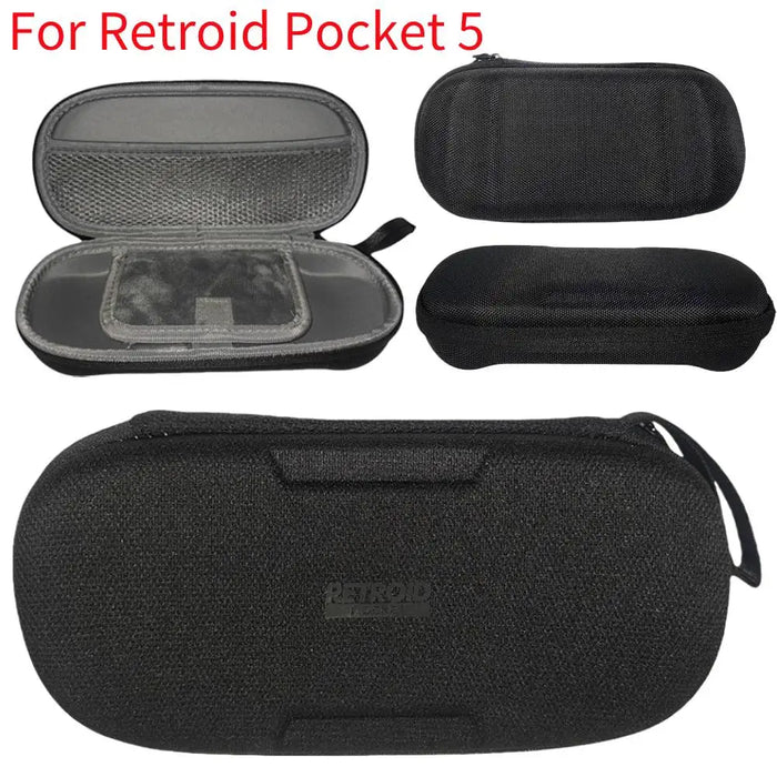 Bag For Retroid Pocket 5 Storage Bag Handheld Game Console Protective Case Anti-Scratch Travel Carrying Bag For Retroid Pocket 5