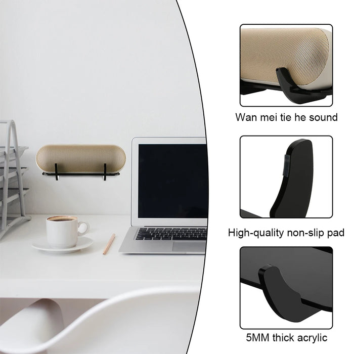 Acrylic Speaker Holder Stand Display For Beats Pill 2024 Portable Speaker Stand Holder Wall Mount Storage Rack Speaker Bracket
