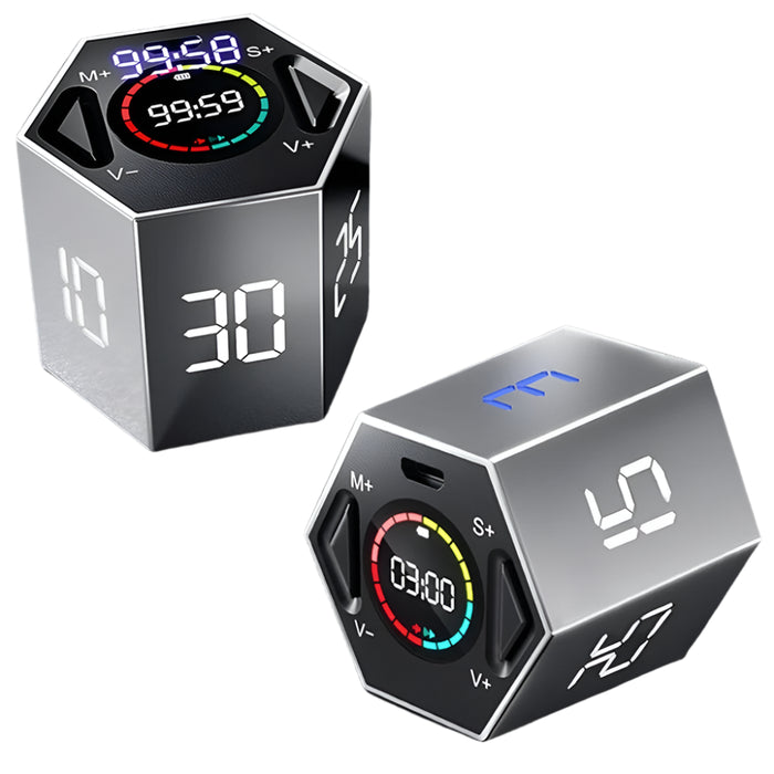 Lcd Digital Kitchen Timer For Teachers Cooking Work Studying Workout