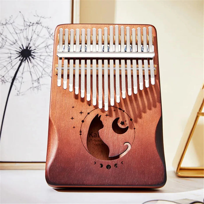 17 / 21 Key Solid Wood Kalimba Thumb Piano