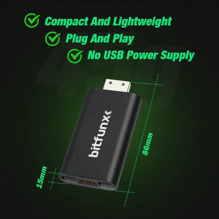 For All Dreamcast Consoles Rgbs Vga To Hdmi-Compatible Adapter Dc To Hdtv Converter