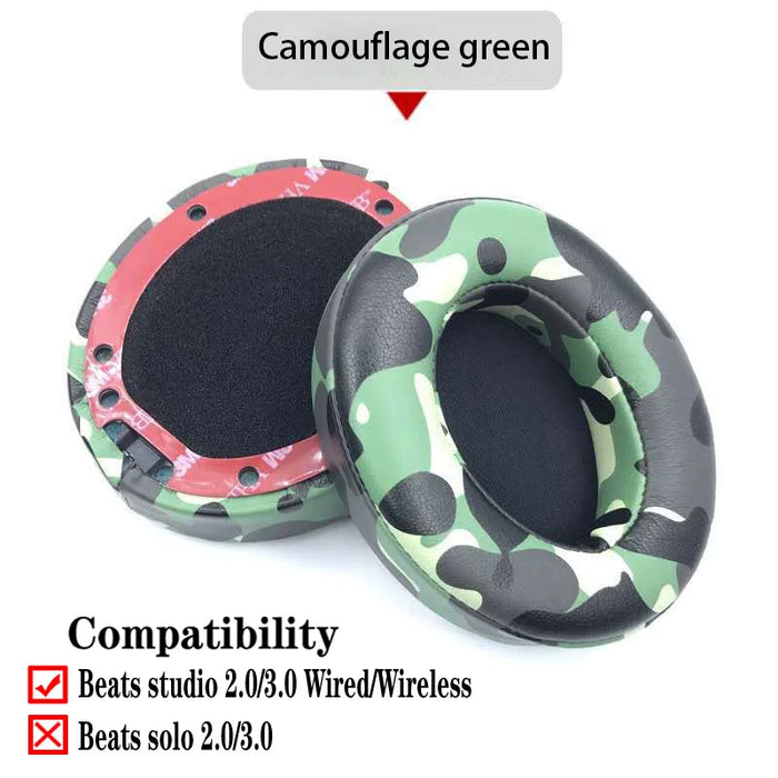 Pair of Studio 3 Ear Pads Replacement Cushions For Studio3 Headphones