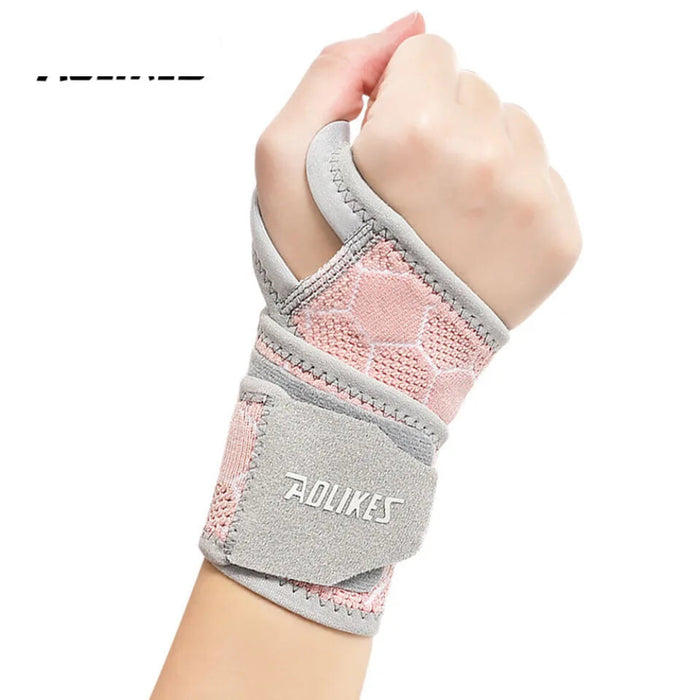 Compression Wrist Support For Carpal Tunnel Relief Light Brace For Left / Right Hand