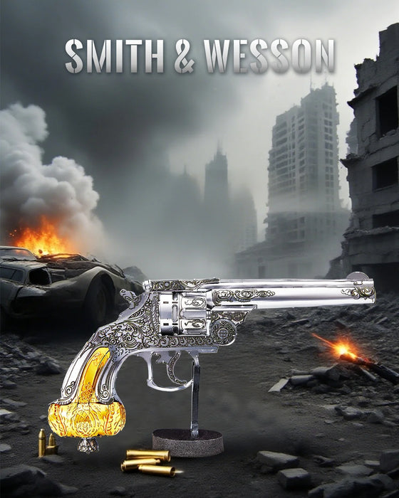 Metal Revolver Puzzle Kit For Family Fun