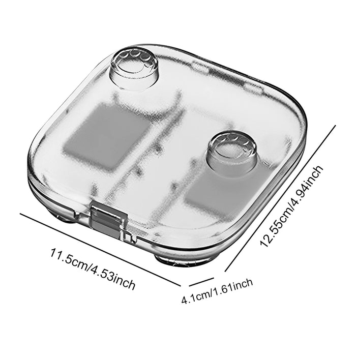 For Switch 2 Transparent Case Anti-Drop Console Handle Storage Box High Transparency Protective Case Console Shell For Switch 2