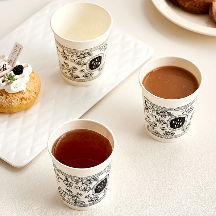 Leakproof Disposable Paper Cup For Home Office And Commercial Use