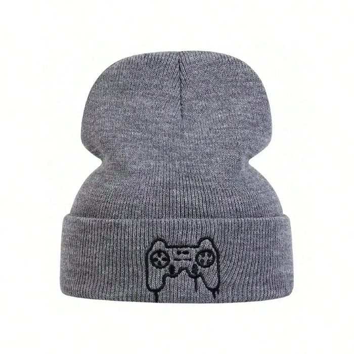 Unisex Game Console Controller Knit Beanie Autumn / Winter Warm Hat For Women / Men