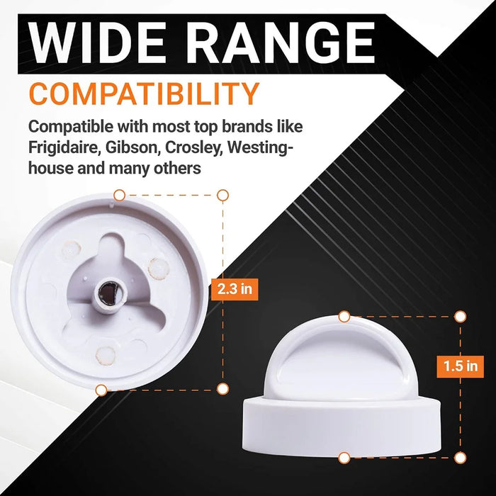 131873500 Dryer Timer Knob Switch For Frigidaire Dryers - Replaces 134042600 Ps418921 Ap2107778 - Pack Of 2