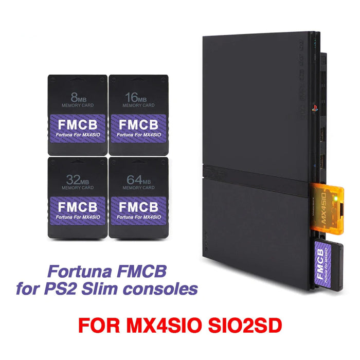 For Ps2 Mx4Sio Sio2Sd Sd Fortuna Free Mcboot Opl Memory Card