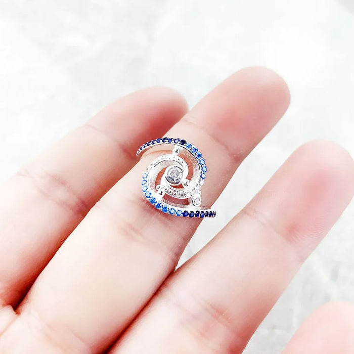 925 Sterling Silver Pure Ring Romantic Gift For Women