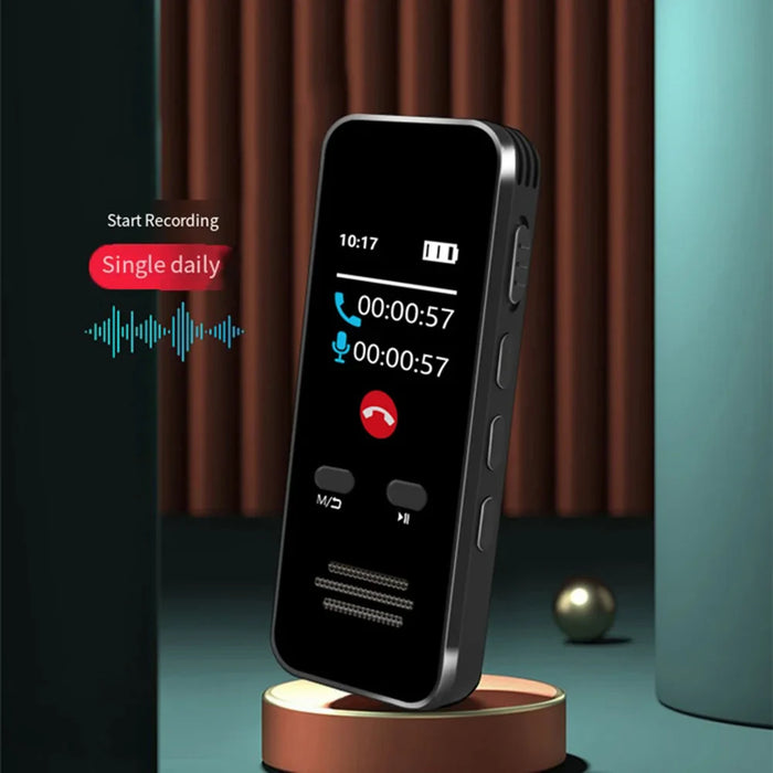 Digital Audio Voice Recorder Bluetooth Mp3 Player With Playback Voice Tape Recorder Noise Reduction Phone Call Recording Pen