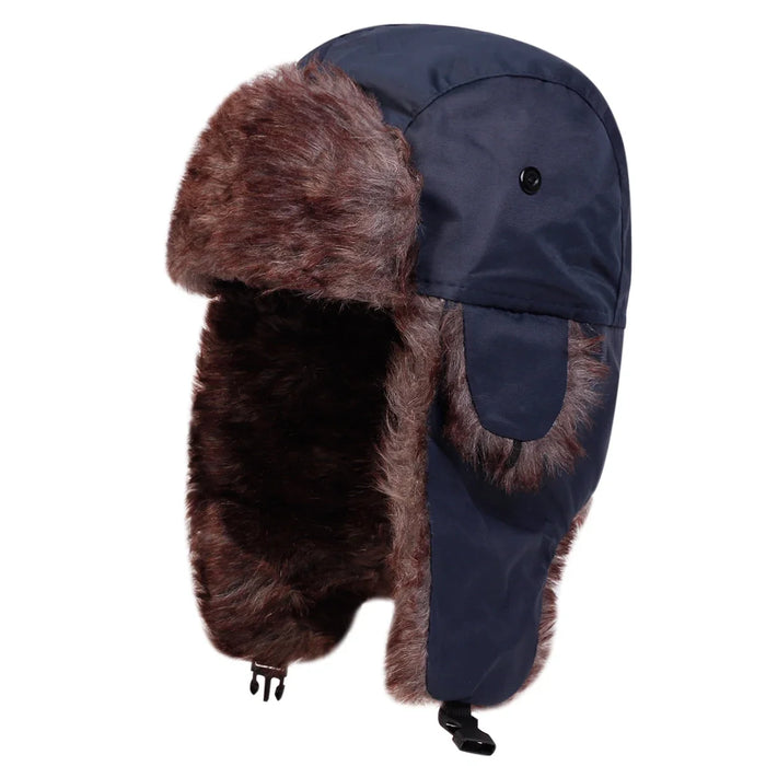 Winter Earflap Ski Hat For Outdoor Activities Unisex Bomber Hat For Warmth And Style