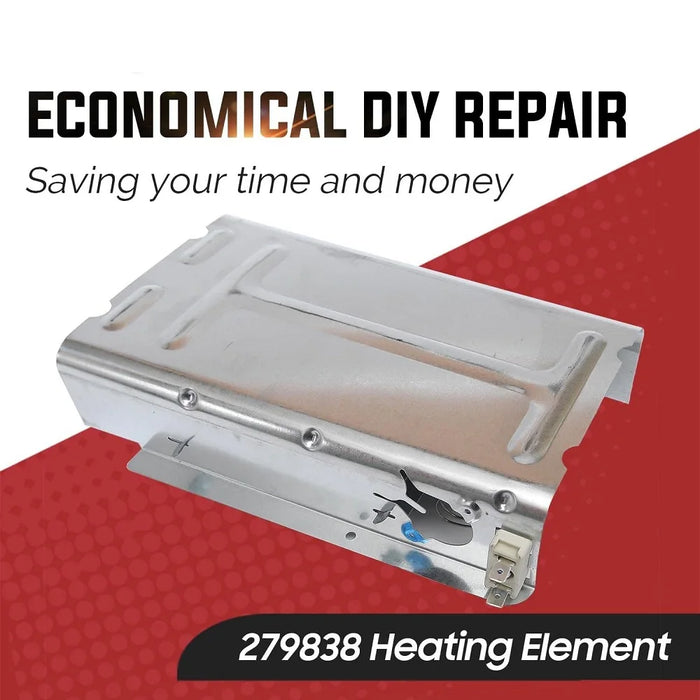 279838 Dryer Heating Element Compatible With Whirlpool & Kenmore Electric Dryers 3398064 8565582 Ah334313 Exp279838 Ap3094254