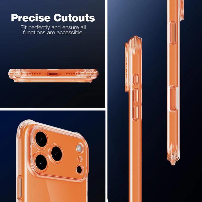 For Iphone 17 Pro Max & Iphone 17 Air 6.9 Inch Anti-Scratch Shockproof Protective Bumper Clear Case