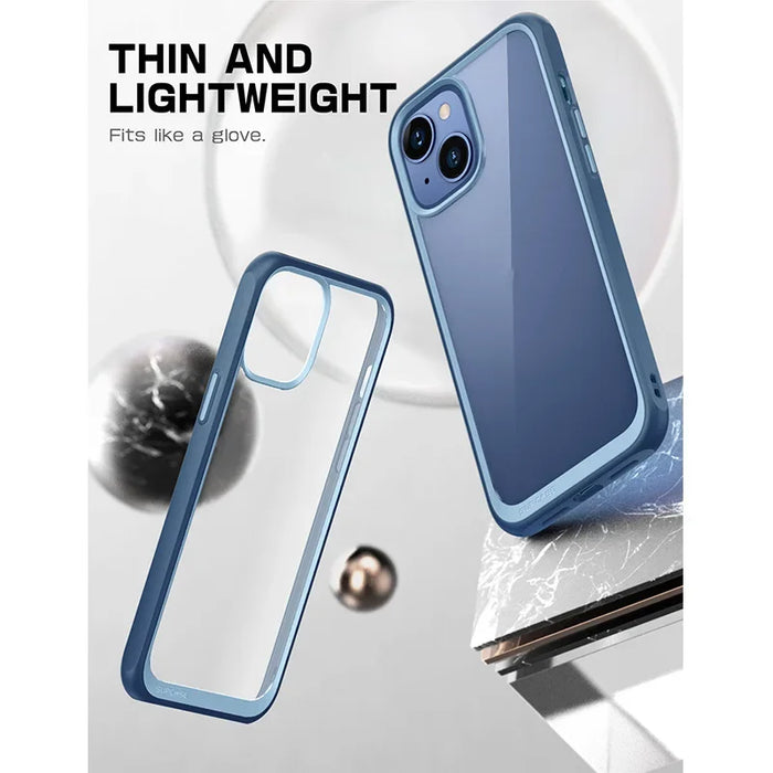 For Iphone 14 2022 / Iphone 13 2021 6.1" Clear Back Ub Style Premium Hybrid Protective Bumper Case