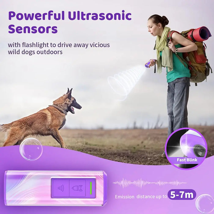 Portable Ultrasonic Dog Bark Deterrent Whistle