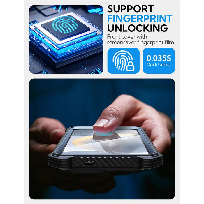 For Samsung Galaxy S25 Plus 2025 6.7 Inch Armorbox Rugged Case With Built-In Screen Protector