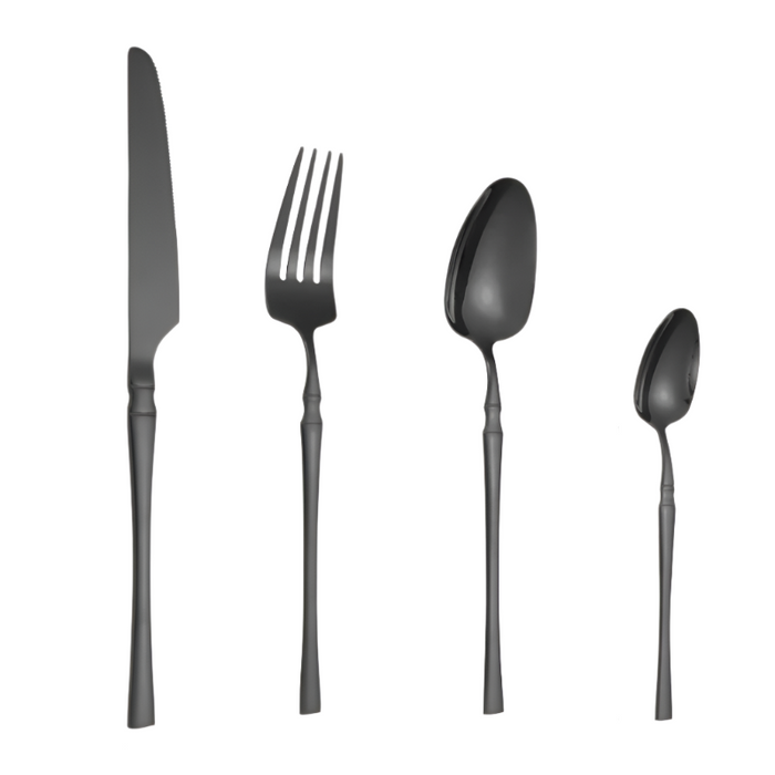 20 Piece Stainless Steel Hotel Tableware Set