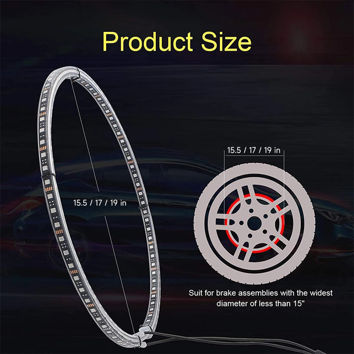 Symphony Led Car Hub Lamp Double Sided Remote Control Waterproof