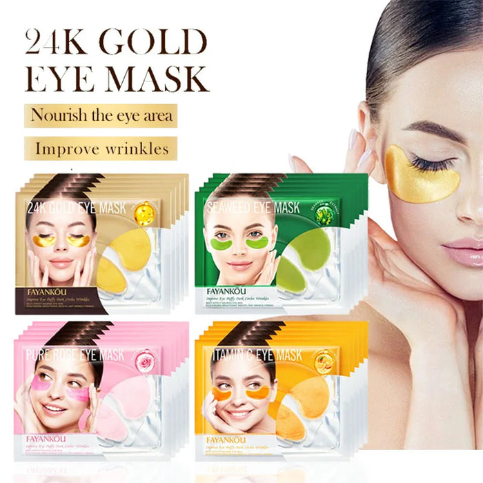 20 Pairs Crystal Collagen Eye Mask