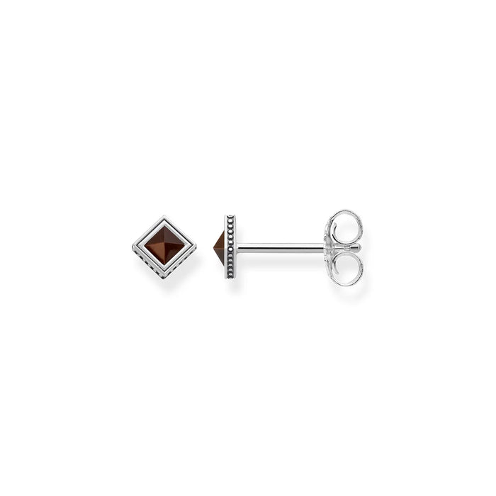 925 Sterling Silver African Autumn Studs For Women