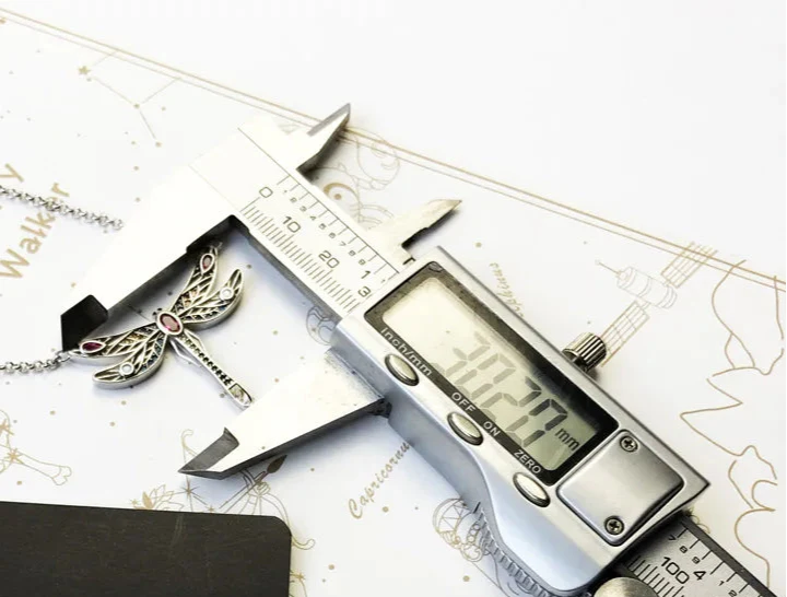 925 Sterling Silver Bohemian Dragonfly Necklace Playful Design For Women