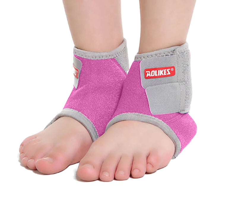 Pair of Kids Ankle Strap For Sports Ankle Brace Support For Football Cycling Dance Gym Boy / Girl