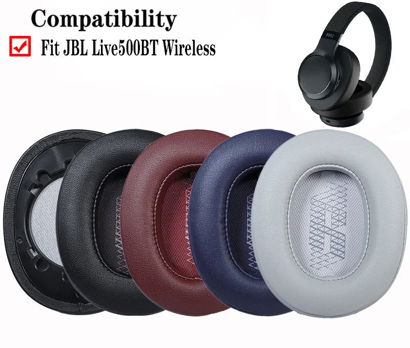 Pair of Ear Pads For Jbl Live 500Bt Headphones