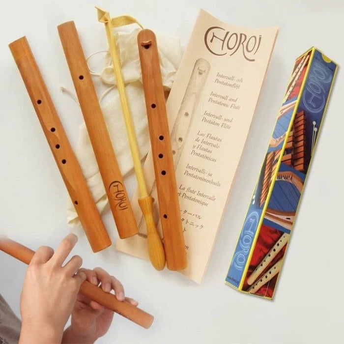 Wooden Vertical Blowing Flute For All Ages