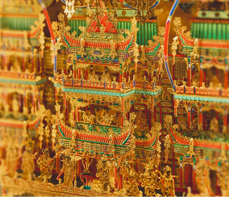 3D Metal Model Kit For Home Decor Minor West Heaven Puzzle